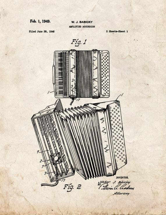 Patent Blueprint 5328 1 12 A4 Photo Print
