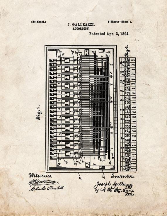 Patent Blueprint 5330 1 12 A4 Photo Print