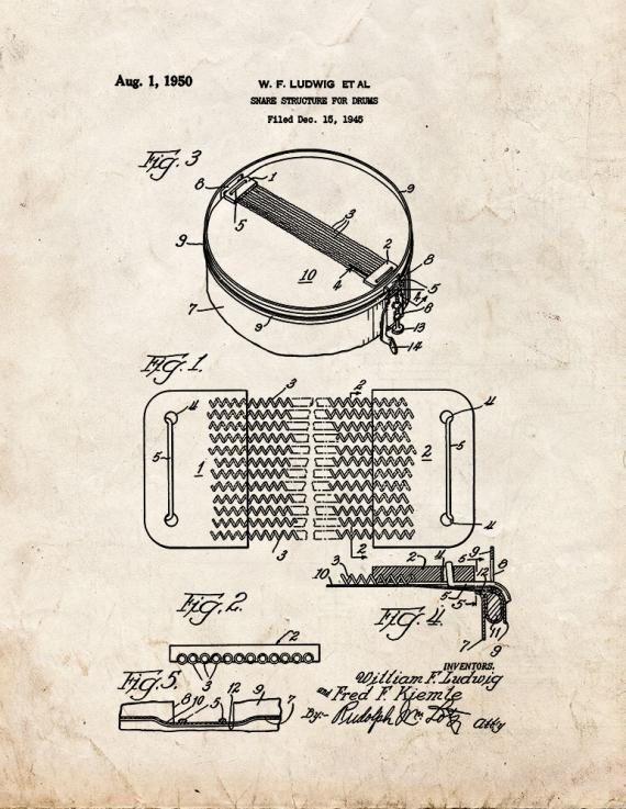 Patent Blueprint 5331 1 12 A4 Photo Print