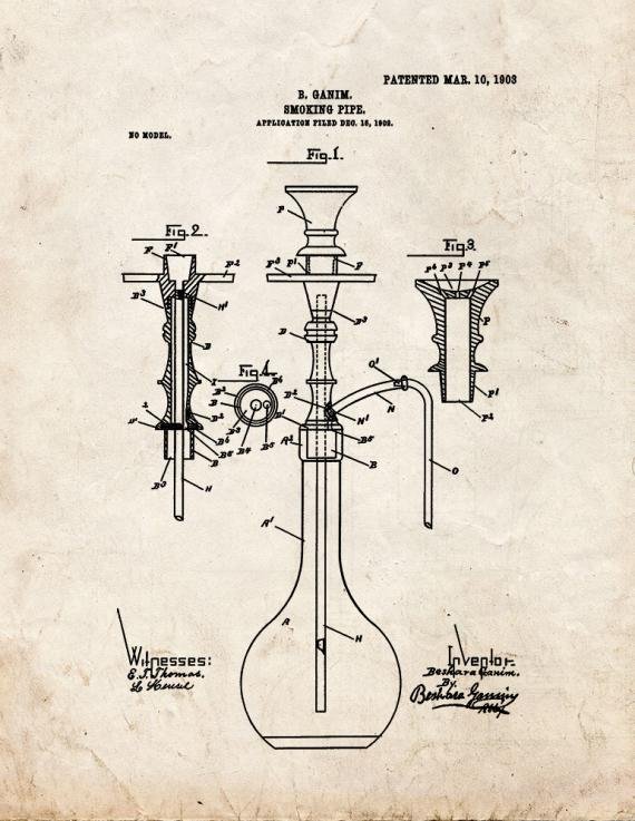 Patent Blueprint 5339 1 12 A4 Photo Print
