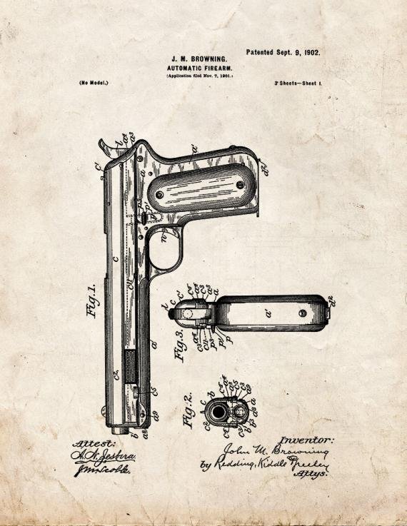 Patent Blueprint 534 1 12 A4 Photo Print