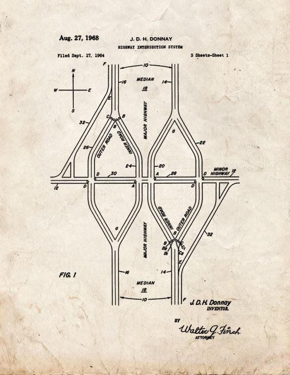 Patent Blueprint 5344 1 12 A4 Photo Print
