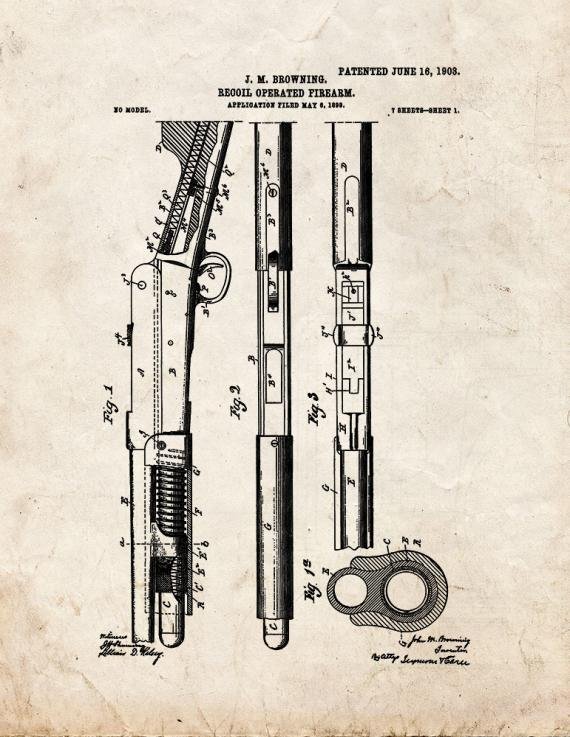 Patent Blueprint 536 1 12 A4 Photo Print