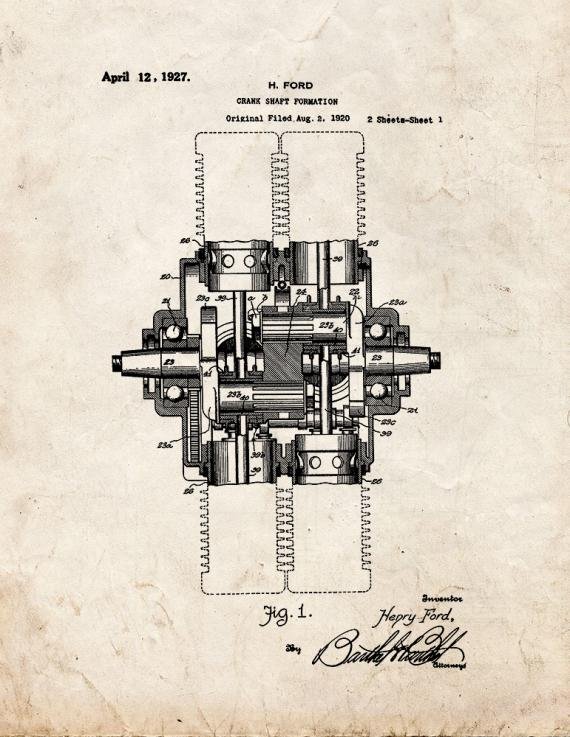 Patent Blueprint 5363 1 12 A4 Photo Print