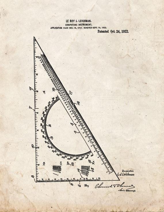 Patent Blueprint 5367 1 12 A4 Photo Print