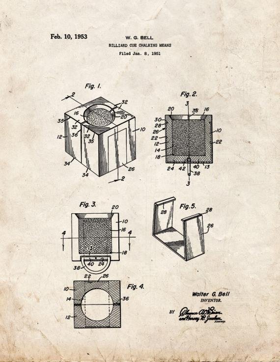 Patent Blueprint 5370 1 12 A4 Photo Print