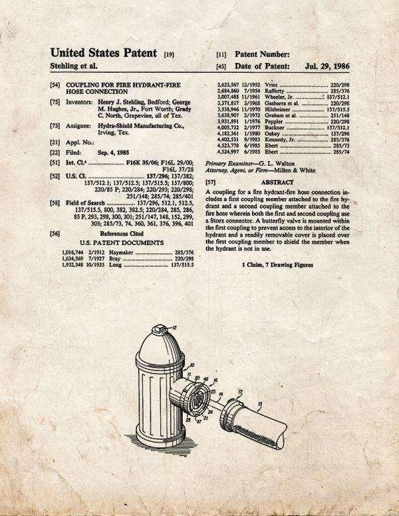 Patent Blueprint 5379 1 12 A4 Photo Print