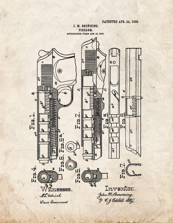 Patent Blueprint 538 1 12 A4 Photo Print