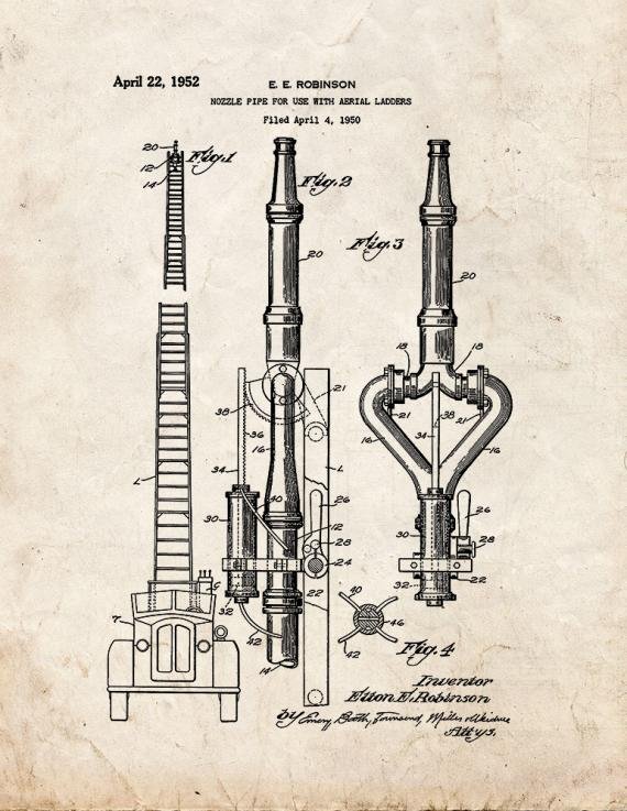 Patent Blueprint 5384 1 12 A4 Photo Print
