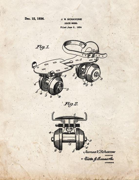 Patent Blueprint 5385 1 12 A4 Photo Print