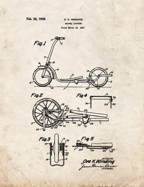 Patent Blueprint 5390 1 12 A4 Photo Print