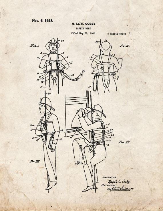 Patent Blueprint 5395 1 12 A4 Photo Print