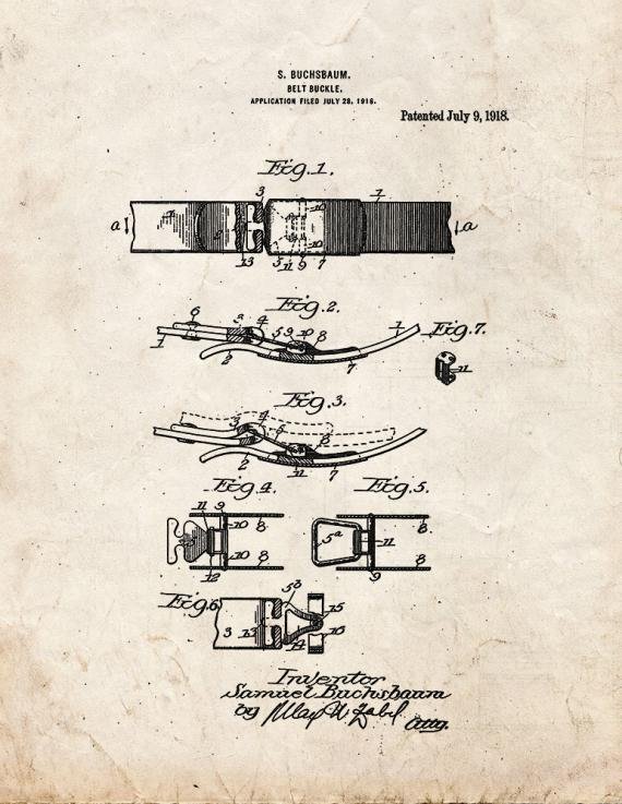 Patent Blueprint 5396 1 12 A4 Photo Print