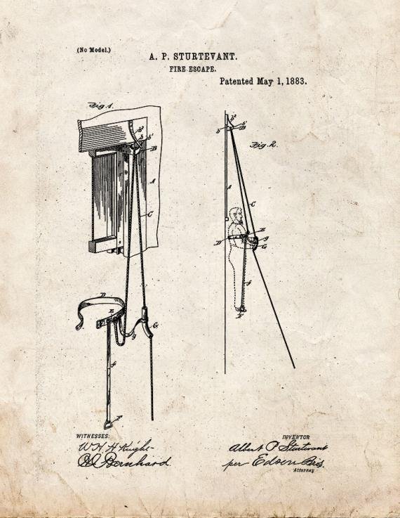 Patent Blueprint 5399 1 12 A4 Photo Print