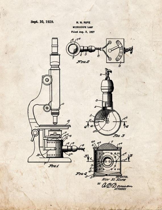 Patent Blueprint 5407 1 12 A4 Photo Print