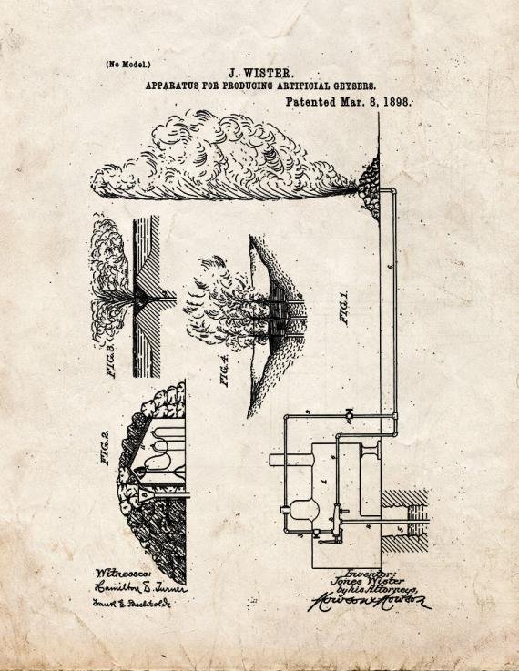 Patent Blueprint 5409 1 12 A4 Photo Print