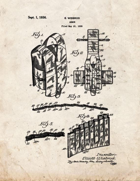 Patent Blueprint 5412 1 12 A4 Photo Print