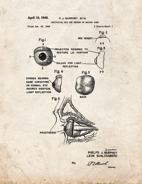 Patent Blueprint 5413 1 12 A4 Photo Print