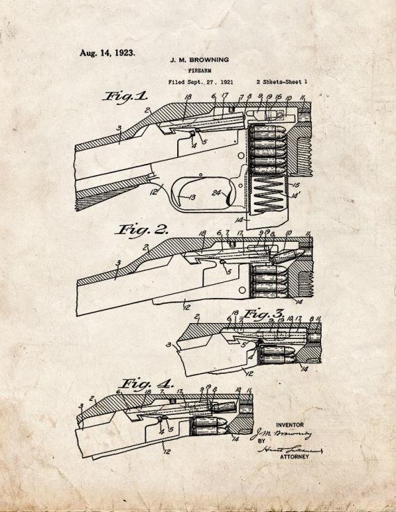 Patent Blueprint 542 1 12 A4 Photo Print
