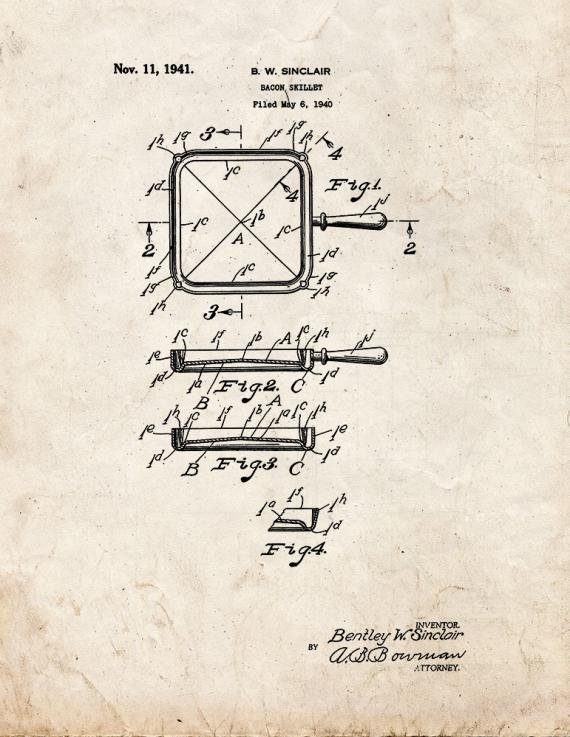 Patent Blueprint 5426 1 12 A4 Photo Print