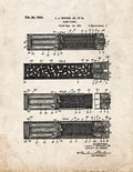 Patent Blueprint 5445 1 12 A4 Photo Print