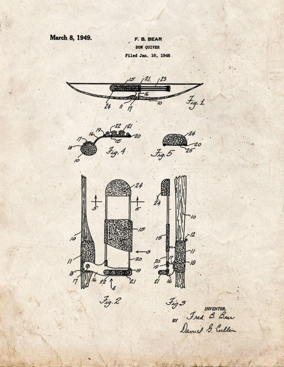 Patent Blueprint 5451 1 12 A4 Photo Print