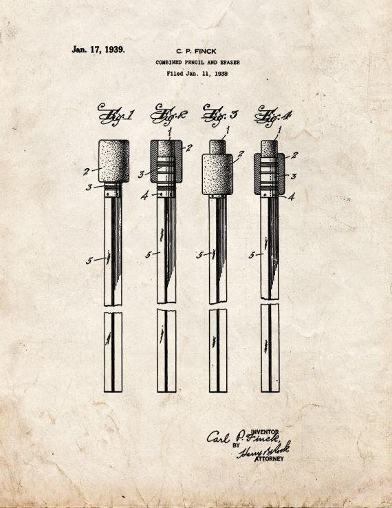 Patent Blueprint 5453 1 12 A4 Photo Print