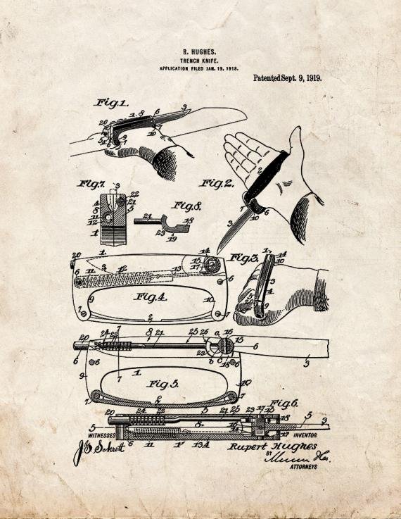Patent Blueprint 5456 1 12 A4 Photo Print
