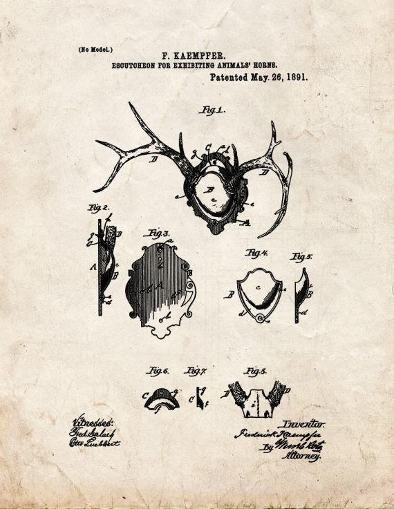 Patent Blueprint 5464 1 12 A4 Photo Print