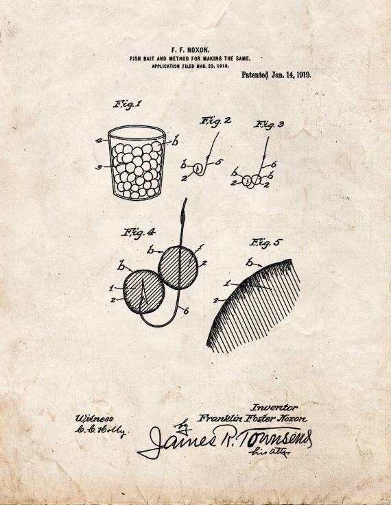 Patent Blueprint 5473 1 12 A4 Photo Print