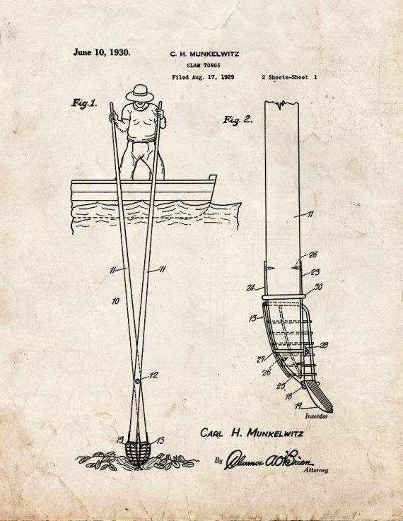 Patent Blueprint 5476 1 12 A4 Photo Print