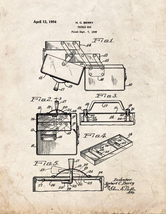 Patent Blueprint 5478 1 12 A4 Photo Print