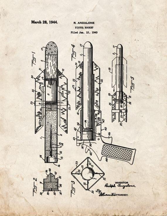 Patent Blueprint 5480 1 12 A4 Photo Print