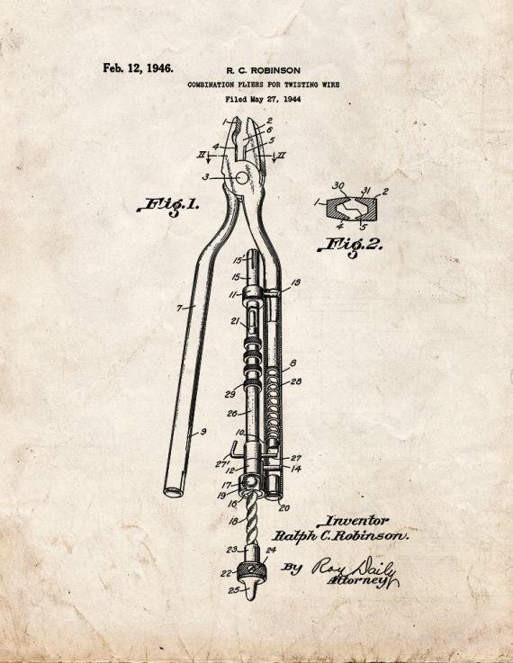 Patent Blueprint 5481 1 12 A4 Photo Print