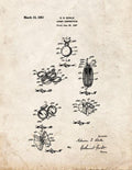 Patent Blueprint 5488 1 12 A4 Photo Print