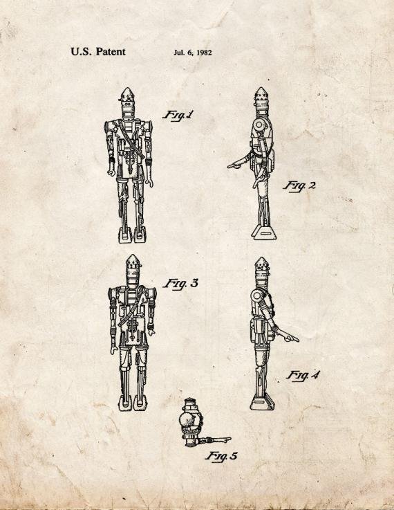Patent Blueprint 549 2 12 A4 Photo Print