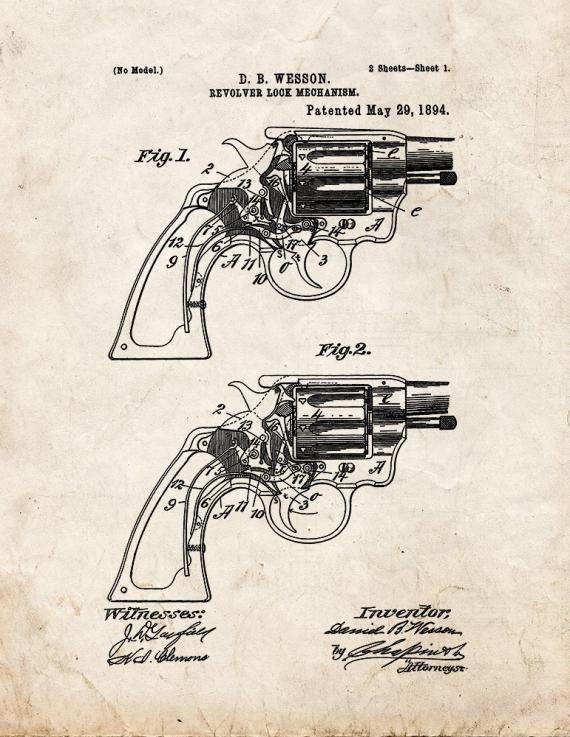 Patent Blueprint 5490 1 12 A4 Photo Print