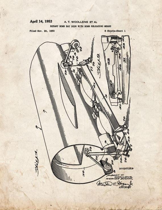 Patent Blueprint 5494 1 12 A4 Photo Print