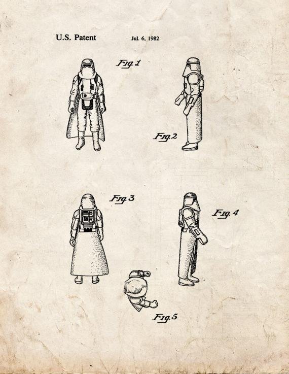 Patent Blueprint 550 2 12 A4 Photo Print