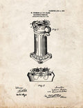 Patent Blueprint 5500 1 12 A4 Photo Print