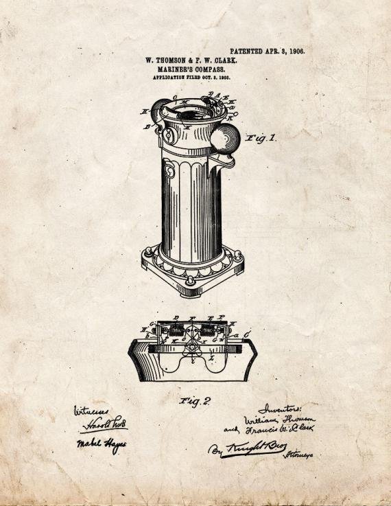 Patent Blueprint 5500 1 12 A4 Photo Print