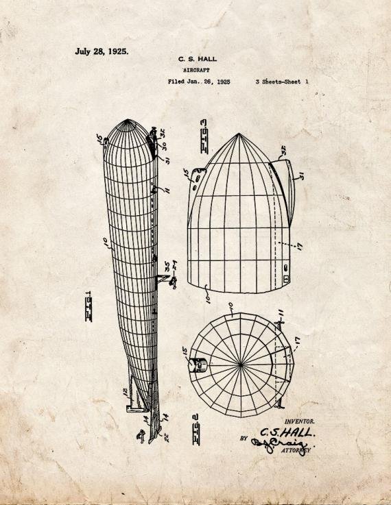 Patent Blueprint 5503 1 12 A4 Photo Print
