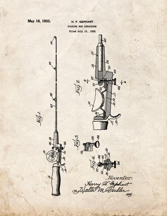 Patent Blueprint 5526 1 12 A4 Photo Print