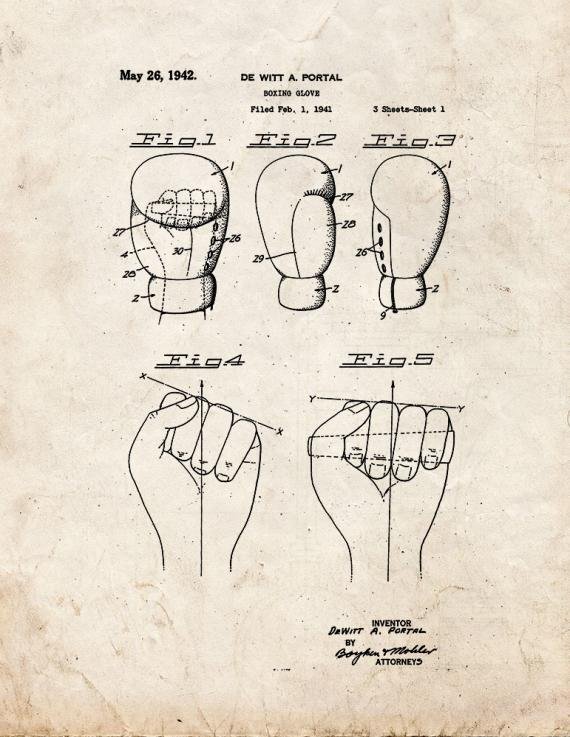 Patent Blueprint 5527 1 12 A4 Photo Print