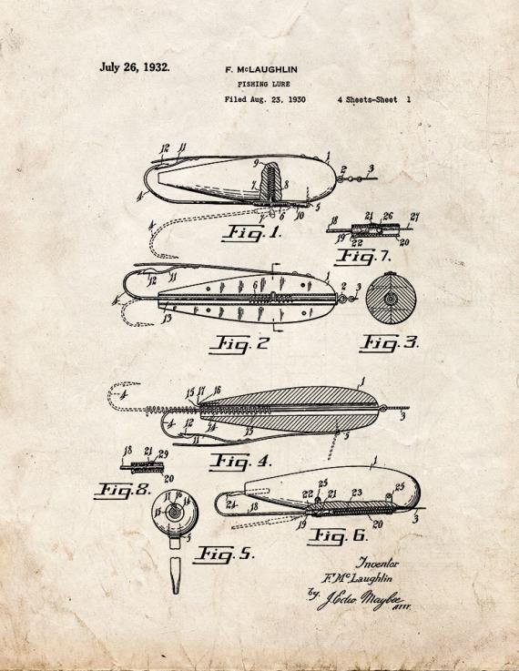 Patent Blueprint 5531 1 12 A4 Photo Print