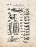 Patent Blueprint 5557 1 12 A4 Photo Print