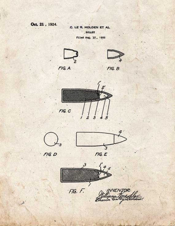 Patent Blueprint 5558 1 12 A4 Photo Print