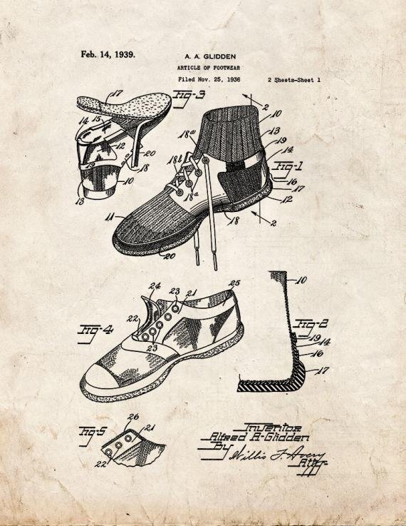 Patent Blueprint 5559 1 12 A4 Photo Print