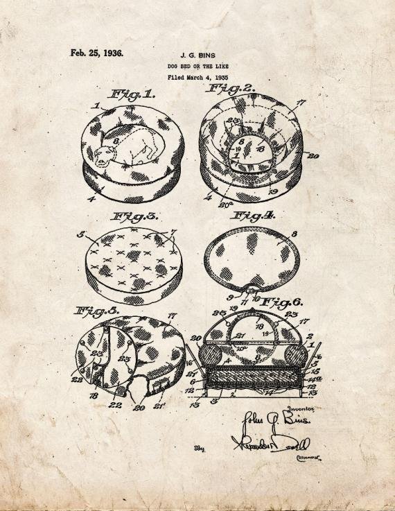 Patent Blueprint 5567 1 12 A4 Photo Print