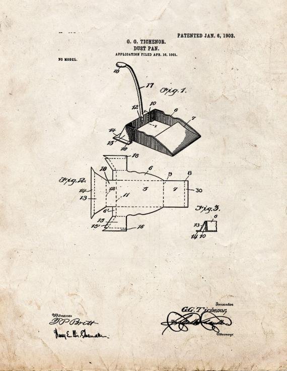 Patent Blueprint 5568 1 12 A4 Photo Print